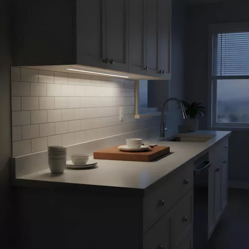 LED világítás PIR mozgásszenzorral - 9 W