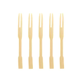 Bambusz falatka pálcika - 9 cm - 40 db / csomag