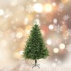 Műfenyő - 120 cm - 3D lucfenyő - PE / PVC