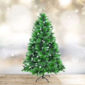   Műfenyő - 180 cm - ezüstfenyő dús ágakkal - PVC - havas