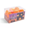 Halloween-i LED-es fényfüzér - tök - 12 LED - 2 x AA - 2 m