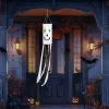 Halloween-i szélzsák dekoráció - szellem - fehér - 122 cm