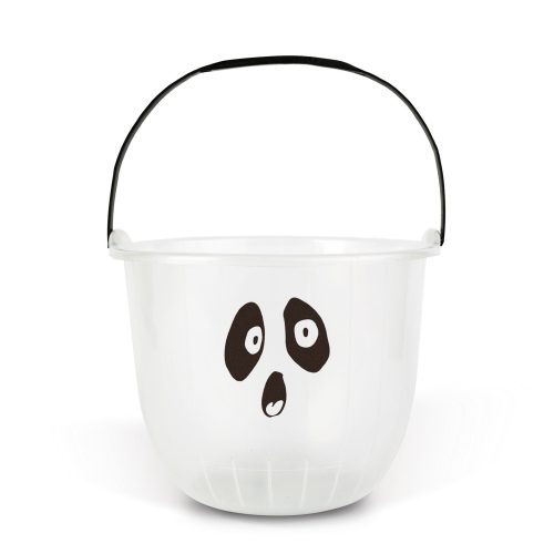 Halloween-i dekoráció - vödör - 2 féle - 20 x 16 cm