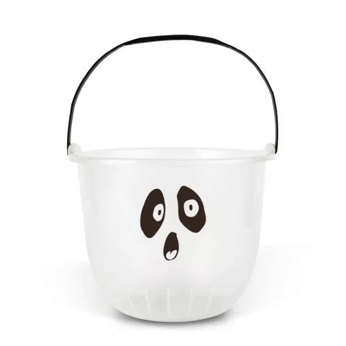 Halloween-i dekoráció - vödör - 2 féle - 20 x 16 cm