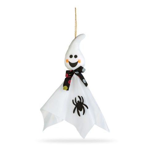 Halloween-i dekoráció - felakasztható - szellem - 48 x 44 cm