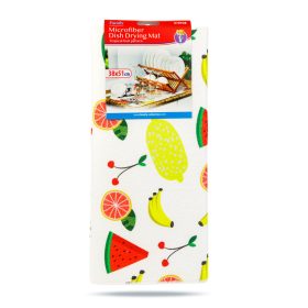   Mikroszálas edényszárító alátét - 38 x 51 cm - déligyümölcs mintás