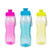 Sport kulacs - műanyag, átlátszó - 750 ml - 3 színben