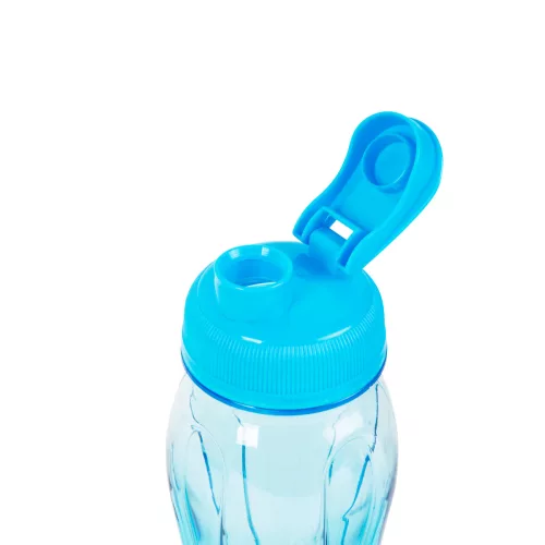 Sport kulacs - műanyag, átlátszó - 750 ml - 3 színben