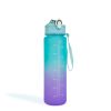 Sport kulacs - 750 ml - opálos - kék-lila színátmenetes
