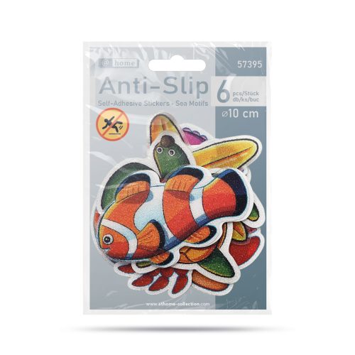 Öntapadós csúszásgátló - tengeri motívumok - 6 db / csomag