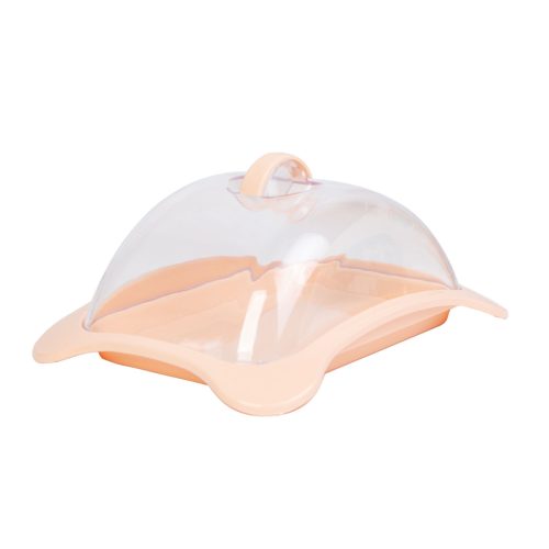 Sajttartó doboz - műanyag - 16 x 12,5 x 7,1 cm