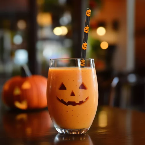 Papír szívószál - halloween - 197 x 6 mm - 25 db / csomag