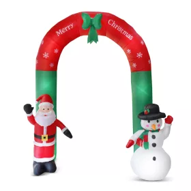   Felfújható karácsonyi kapu - 240 cm - IP44 - 9 LED - hálózati