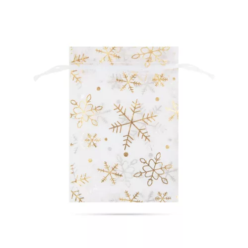 Organza ajándéktasak - 3 féle - 10 x 15 cm