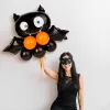 Halloween lufi - denevér - 10 db / csomag