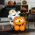 Halloween lufi szett - tök - 10 db / csomag