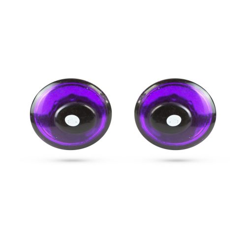 Halloween-i ijesztő szempár - zöld LED-es - elemes