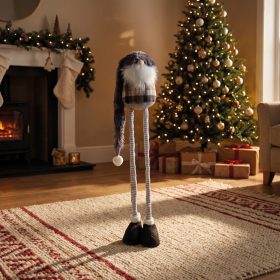   Karácsonyi skandináv manó - teleszkópos lábbal - 44-90 cm