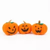 Halloween-i tök dekoráció - 10 x 10 x 11 cm - 3 féle - 3 db / csomag