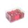 Karácsonyfadísz szett - piros ajándék - 4,5 cm - 6 db / szett