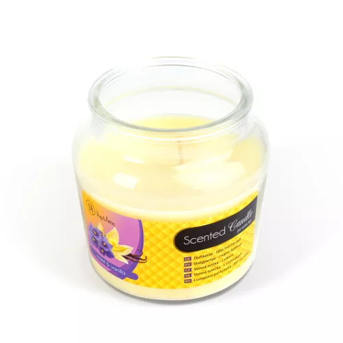 Illatgyertya - csupor fedővel - ibolya & vanília - 310 g