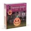 Felfújható RGB LED-es halloween-i tök - 40 cm