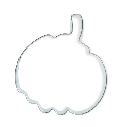 Sütikiszúró szett - levél és tök - fém - 8 cm - 2 db / szett