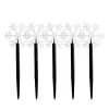 Karácsonyi lámpa - 5 LED - jégkristály - 34,5 cm - melegfehér - 3 X AA