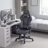 TItanForce gamer szék párnával - fekete/szürke - 122 x 65 x 53 cm