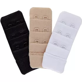   Melltartó hosszabbító, kétsoros - poliészter -  5 x 3,2 cm