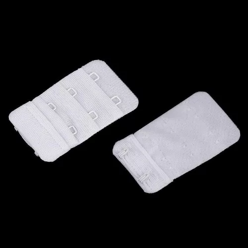 Melltartó hosszabbító, kétsoros - poliészter -  5 x 3,2 cm