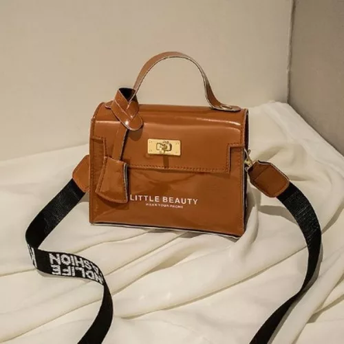 Táska - barna - 17 x 13 x 6 cm