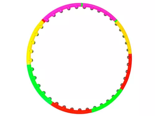 Masszírozó hulahopp karika - 90 cm