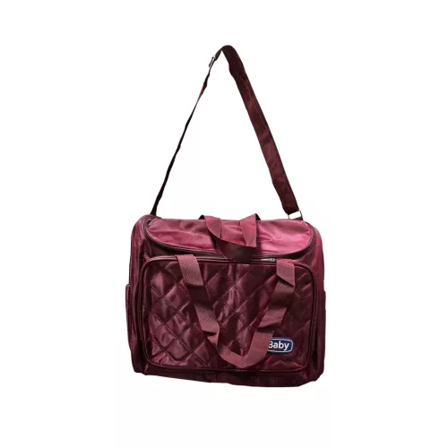 Pelenkázó táska - bordó