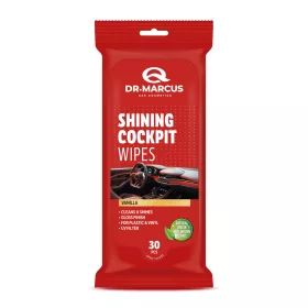   Dr. Marcus TITANIUM - műszerfalápoló kendő - fényes - Vanilla - 30 db