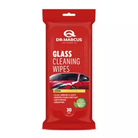   Dr. Marcus TITANIUM - Belső üvegtisztító kendő - Lemon - 30 db