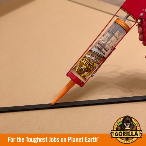 Gorilla GRAB CRYSTAL CLEAR Kristálytiszta Építési ragasztó extra erős 270ml