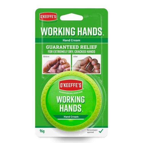 OKeeffes Working Hands hidratáló kézkrém száraz, repedezett bőrre tégelyes 96g