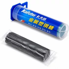   Kafuter K9117 Kétkomponensű Epoxi Gyurma 50 g – Fémjavító Acélgyurma