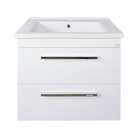   TMP VIVA 65 fali fürdőszobabútor - Sanovit ATRIA 9065 porcelán mosdóval - 65 x 45,5 cm