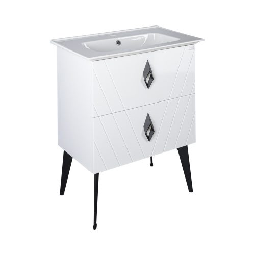 TMP KEOPS álló fürdőszobabútor - CeraStyle BLUE 70 - 42200 mosdóval - 70 x 47 cm