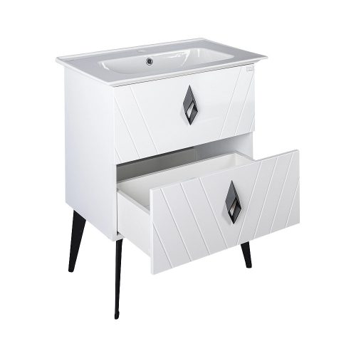 TMP KEOPS álló fürdőszobabútor - CeraStyle BLUE 70 - 42200 mosdóval - 70 x 47 cm