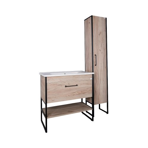 TMP IRON fürdőszobai ÁLLÓSZEKRÉNY - 190 x 35 cm