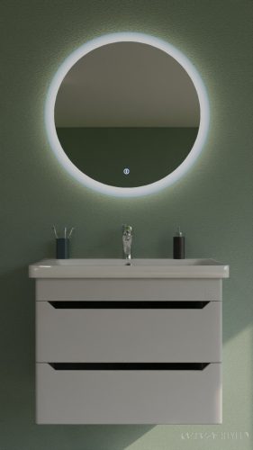 TMP SHARP 65 fali fürdőszobabútor - Sanovit SOFT - 13065 mosdóval - 65 x 45,5 cm