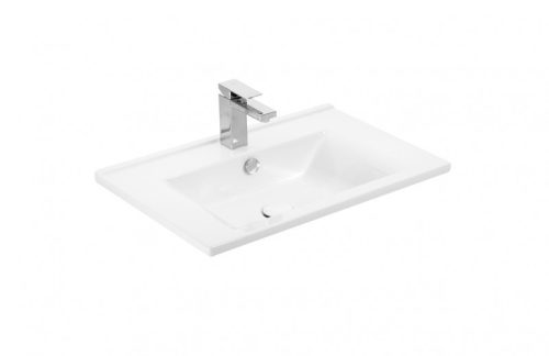 TMP VIVA 75 fali függesztett fürdőszobabútor - Sanovit ATRIA 9075 porcelán mosdóval - 75 x 45,5 cm