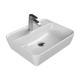   CeraStyle ONE - PULTRA ültethető - Top Counter - porcelán mosdó -  - csaplyukas - 55 x 45 cm