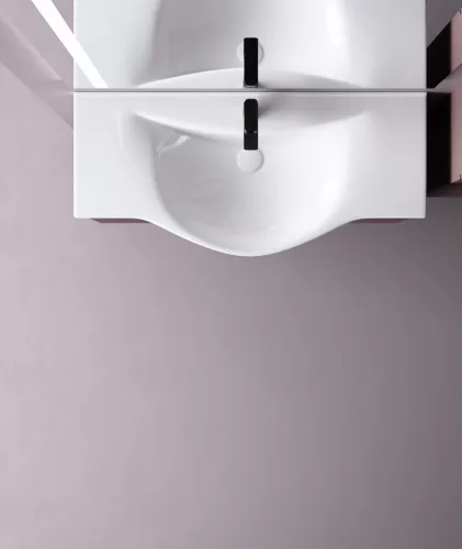 Sanovit ALBATROS - porcelán mosdókagyló - 75 x 46,7 cm