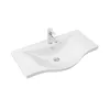 Sanovit ALBATROS - porcelán mosdókagyló - 80 x 46 cm