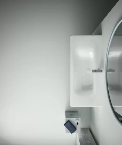 Sanovit SOFT - porcelán mosdókagyló - 80 x 45,5 cm