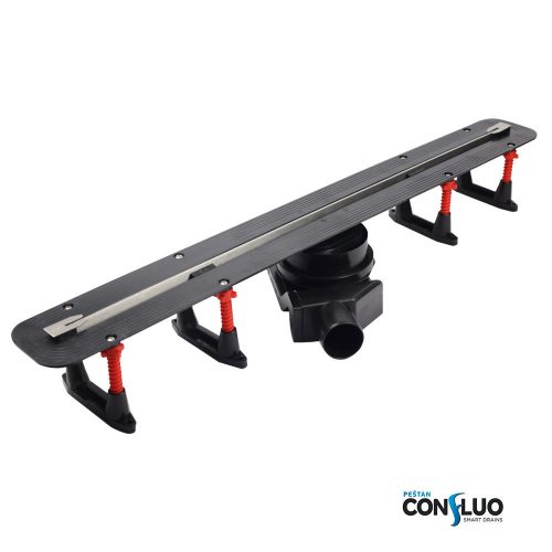 Pestan zuhanyfolyóka Confluo Slim Line 85 cm